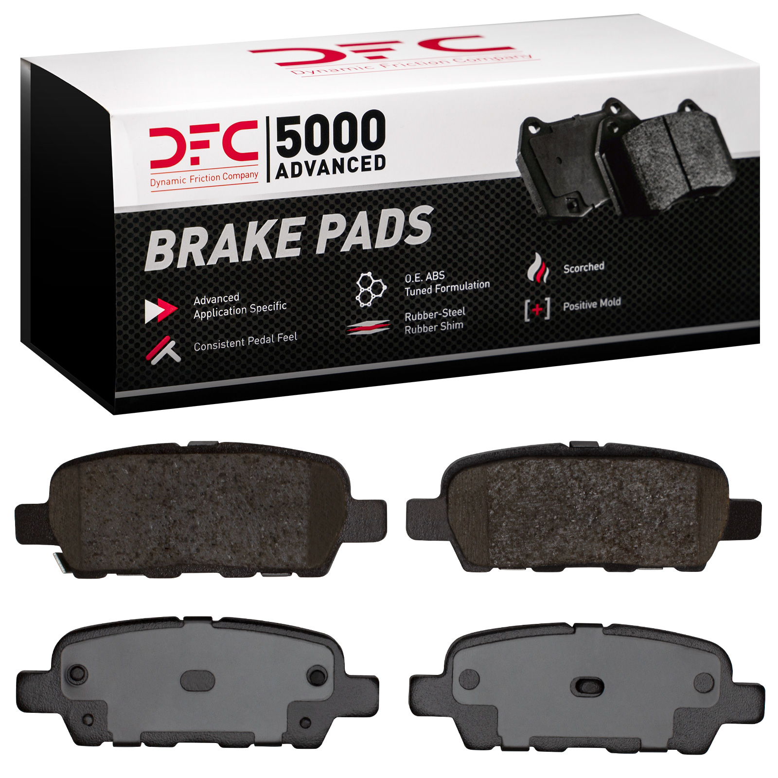 2020 Nissan X-trail Dfc 5000 Advanced Brake Pads - Ceramic